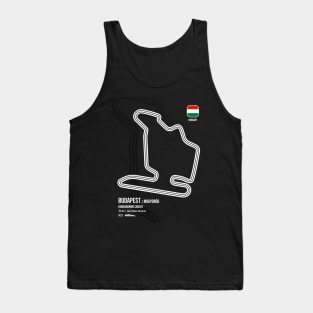 Budapest Race Track (B&W) Tank Top